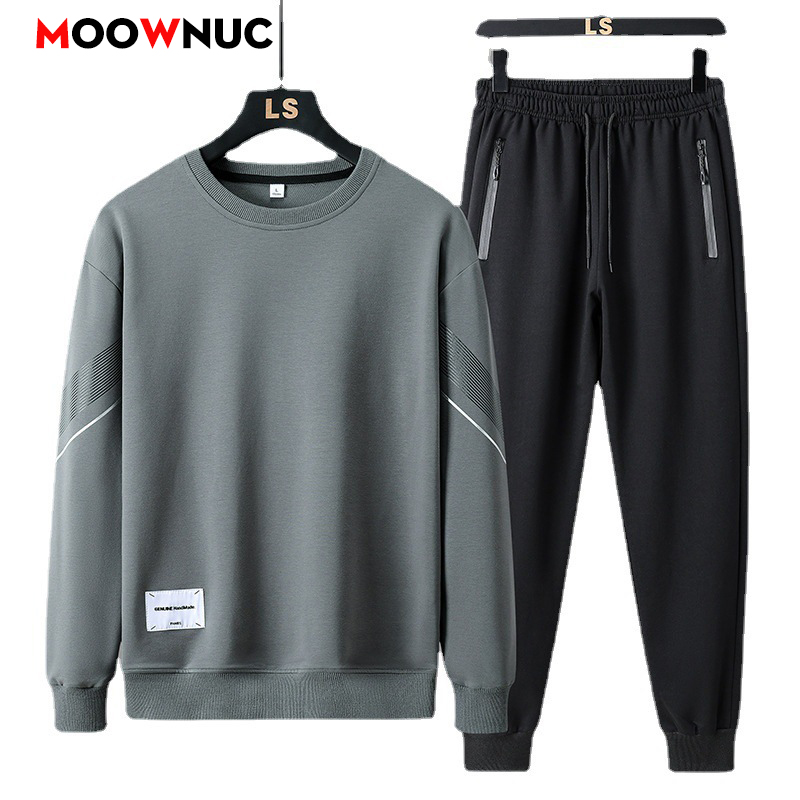 Men'S Spring Fashion - Casual 2-delige sportkledingset voor heren, streetwear-mode
