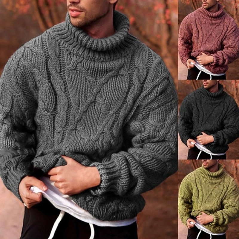 Mens Fashion Mullet - Herfst en winter Europese en Amerikaanse