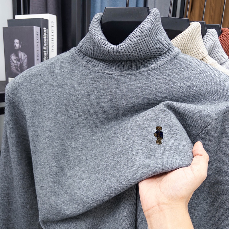 Mens Fashion Mullet - Luxe merk heren lente lange mouwen