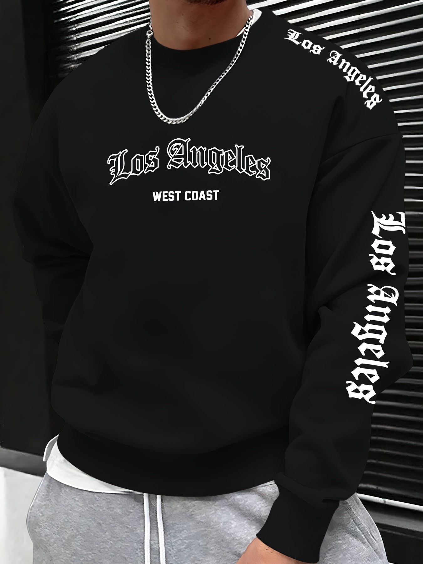 Men'S Spring Fashion - Herfst/Winter 2026 Heren Ronde Hals Sweatshirt
