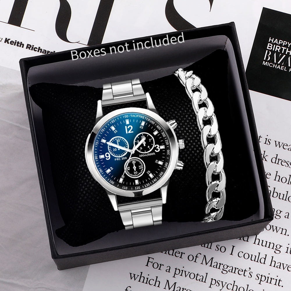 Mens Fashion Blog - 1/2PCS Heren Zakelijke Horloges Mode Heren