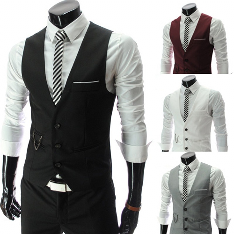 Mens Fashion Trajes - 2025 Merk Pak Vest Mannen Jas