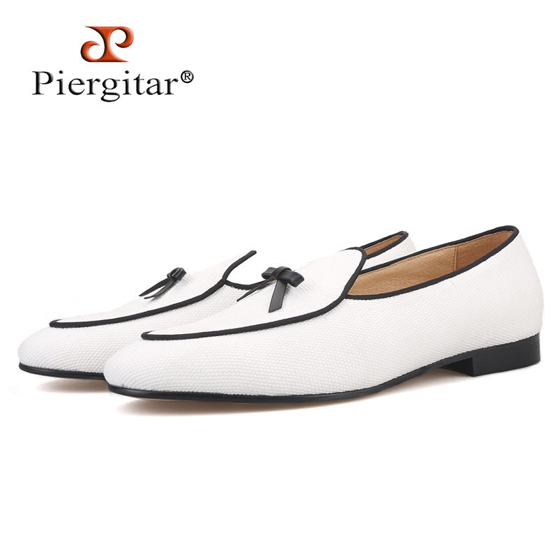 Men'S Fashion For Wedding - Piergitar Merk Handgemaakte Twee Kleuren Katoen