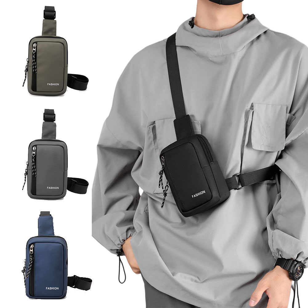 Mens Fashion Blog - Heren Oxford Borsttassen Casual Mini Crossbody
