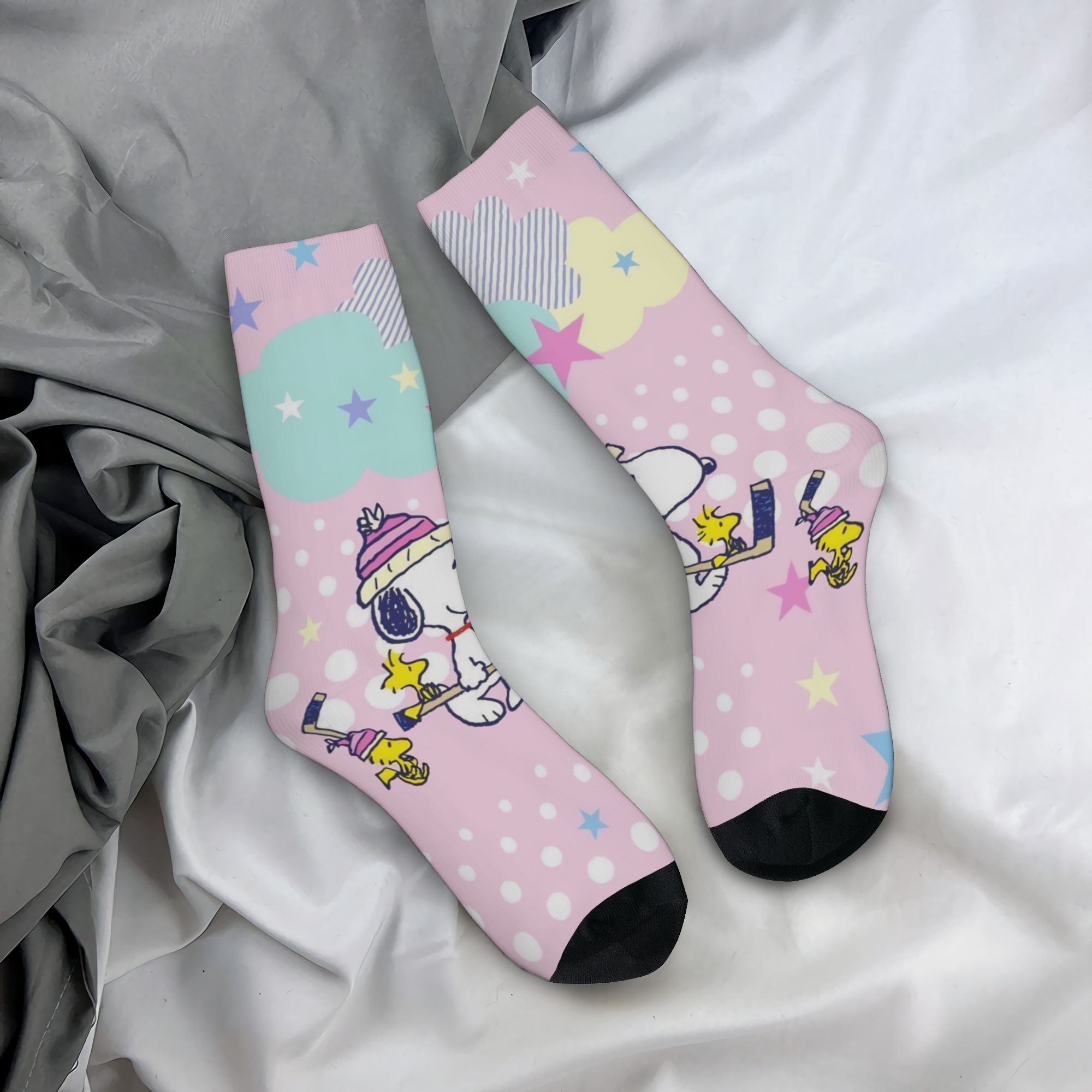 Men'S Fashion Youtube - Cartoon Leuke S-Snoopys Sokken Mannen Vrouwen