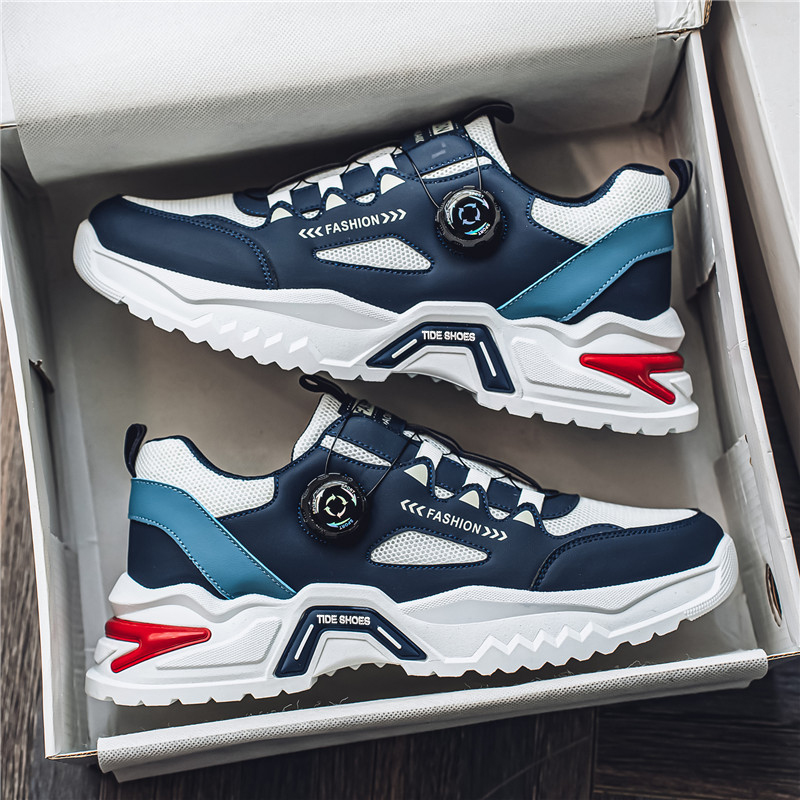 Men Fashion Korean Style - Koreaanse mode-casual sportschoenen met roterende gesp