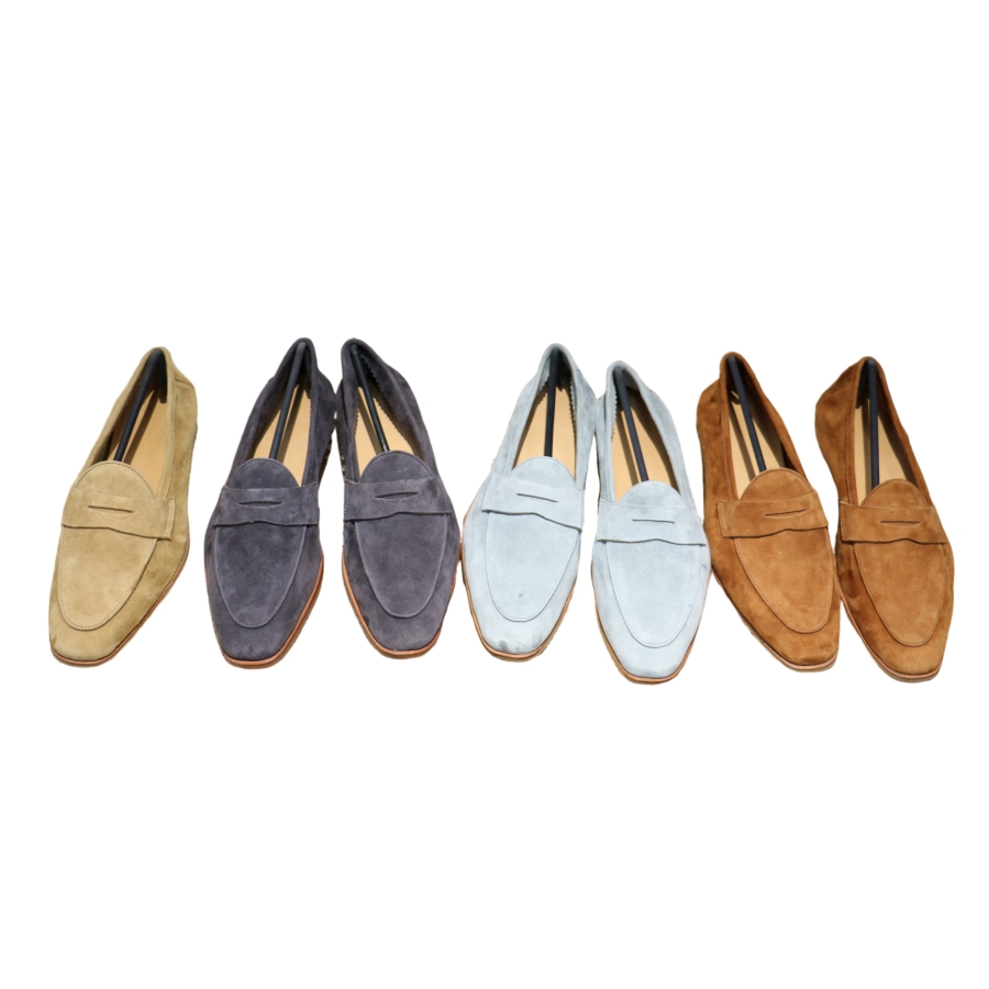 Men'S Fashion For Wedding - 100% schapenvacht Trendy leren instappers voor