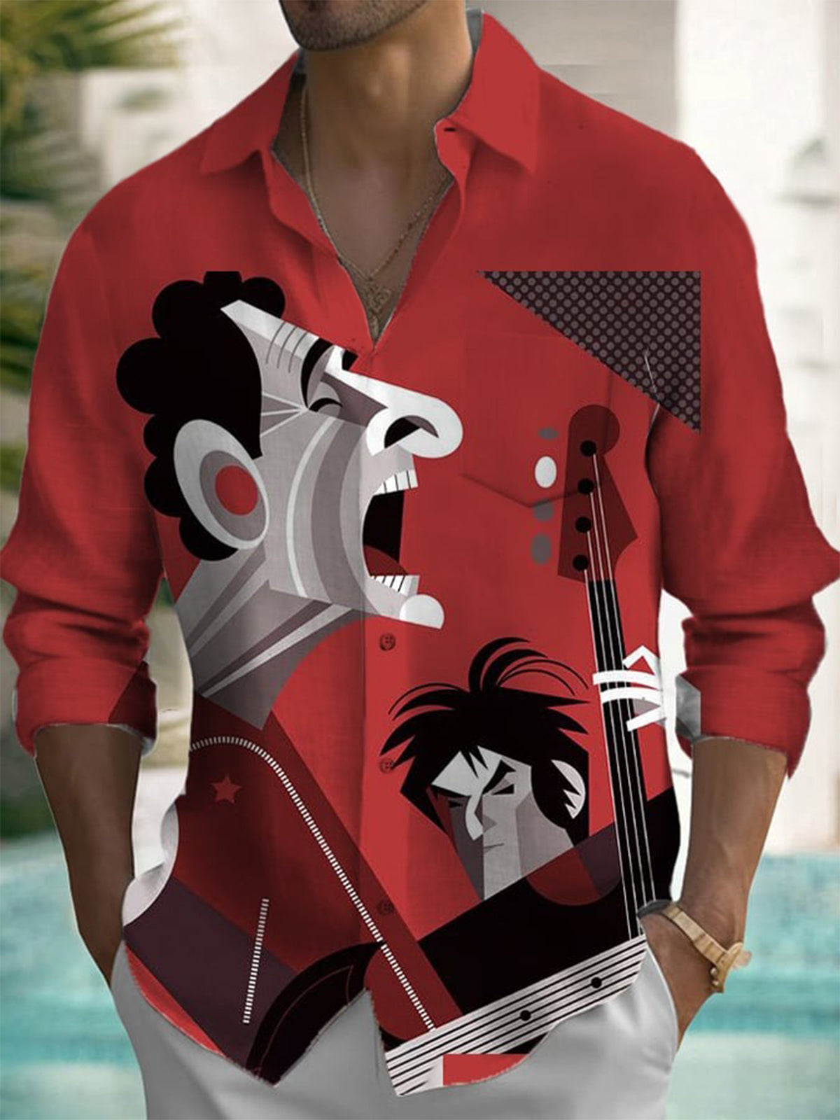 Casual overhemd voor heren met - Men'S Spring Fashion recensie en prijs