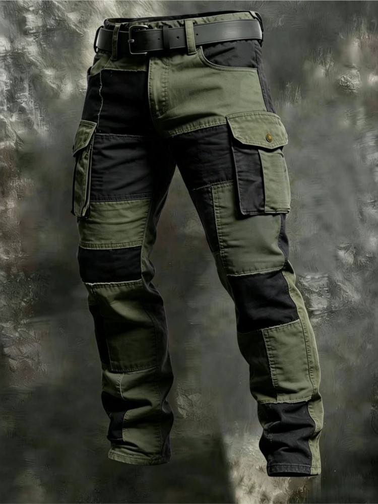 Katoenen heren cargobroeken Ka - Men'S Fashion Khaki Pants recensie en prijs