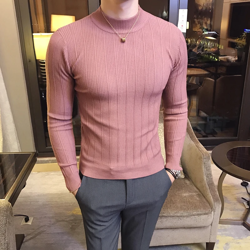 Nieuwe herfst winter hoge kraa - Mens Fashion Mullet recensie en prijs
