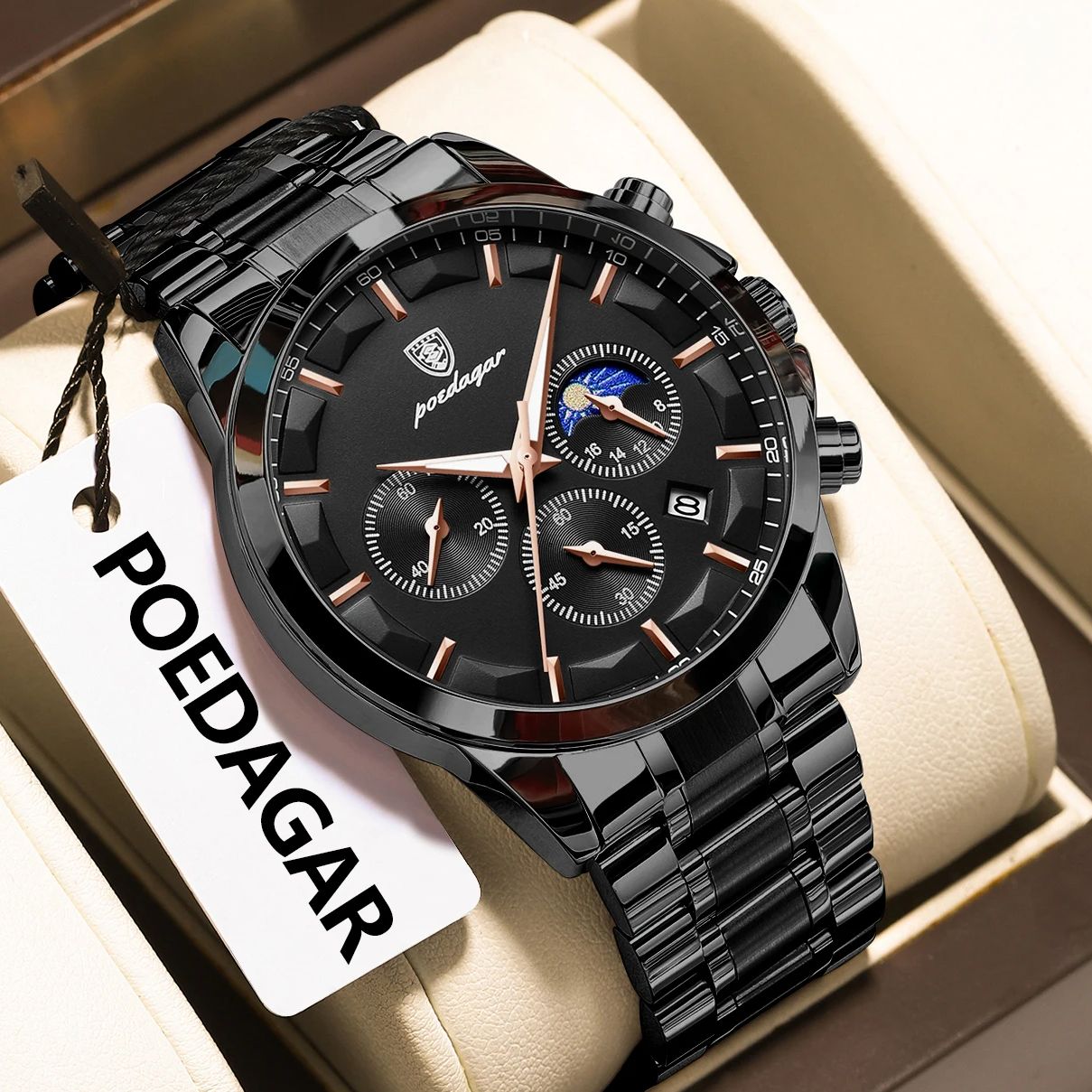 POEDAGAR Topmode herenhorloges - Mens Fashion Blog recensie en prijs