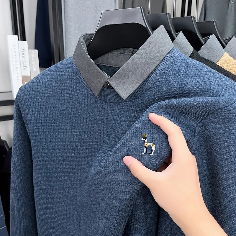 Luxe merk heren trui met lange - Mens Fashion Mullet recensie en prijs