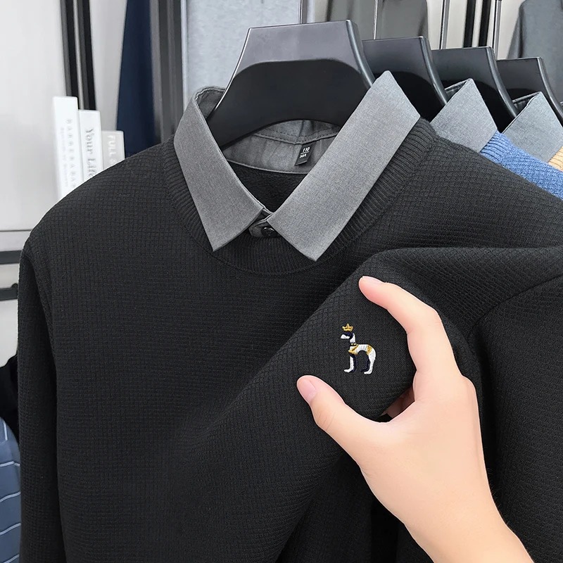 Luxe merk heren trui met lange - Mens Fashion Mullet recensie en prijs