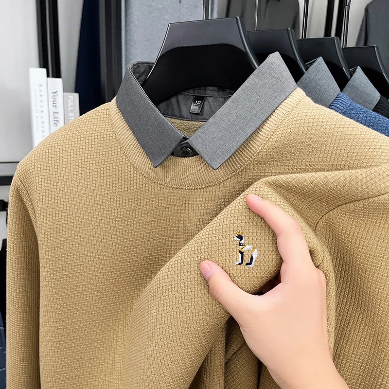 Luxe merk heren trui met lange - Mens Fashion Mullet recensie en prijs
