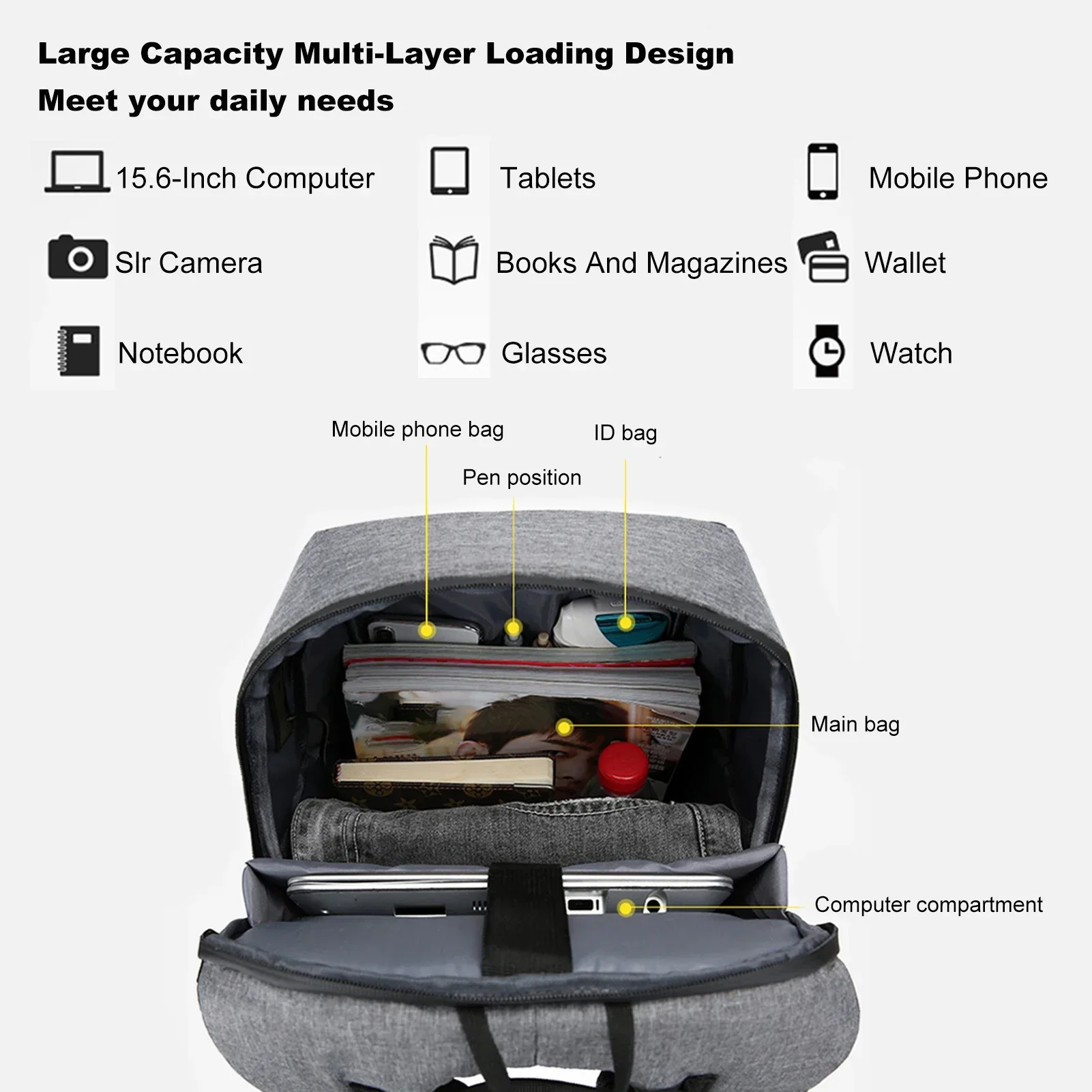 Laptoprugzak voor 17-inch lapt - Mens Fashion Blog recensie en prijs