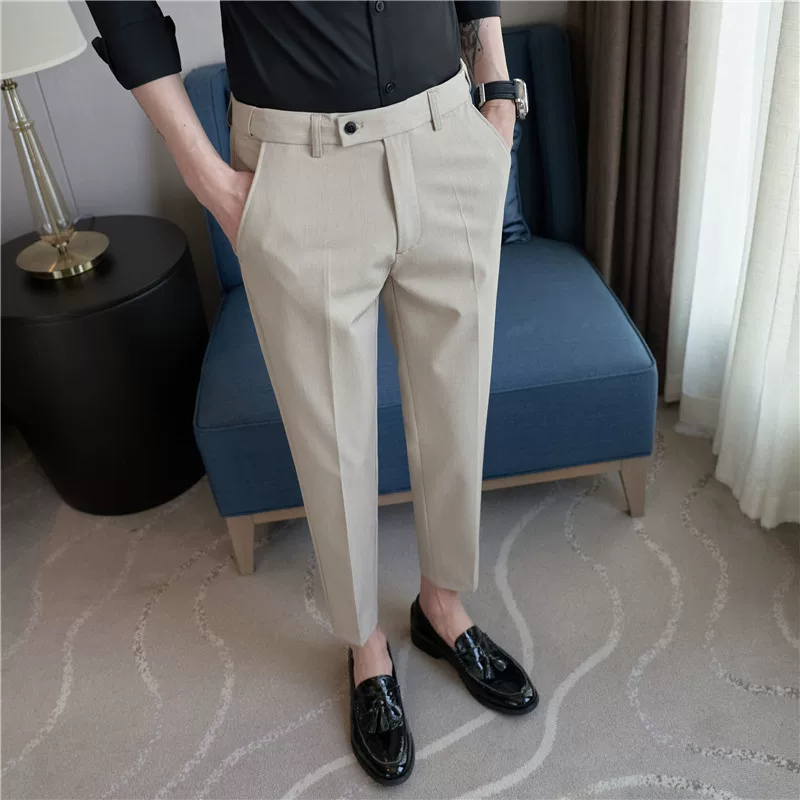 Plus Size 40 38 Heren Elastisc - Men'S Dress Pants Fashion recensie en prijs