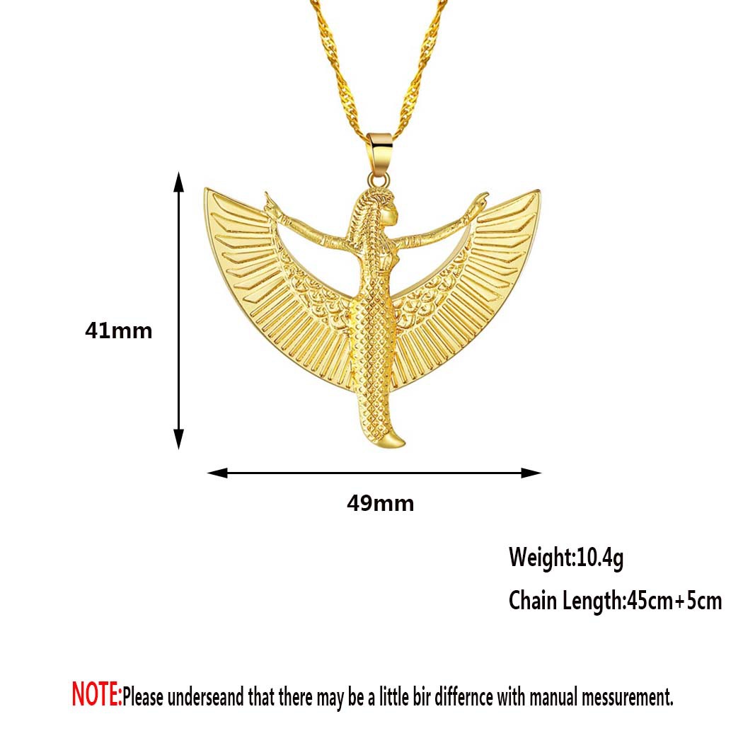 Qiamni Egyptische Godin Isis H - Men Fashion Egypt recensie en prijs