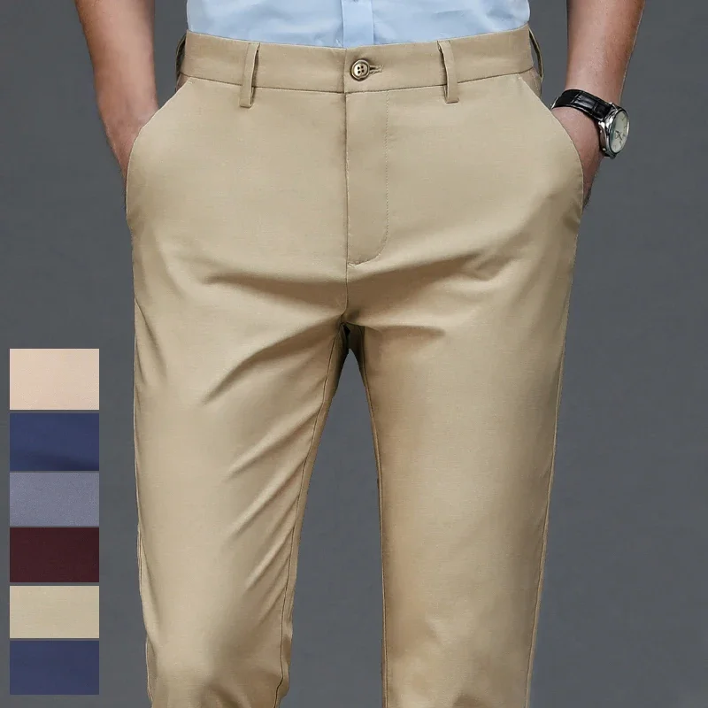 Heren Stretchy Casual Broek Bu - Men'S Dress Pants Fashion recensie en prijs