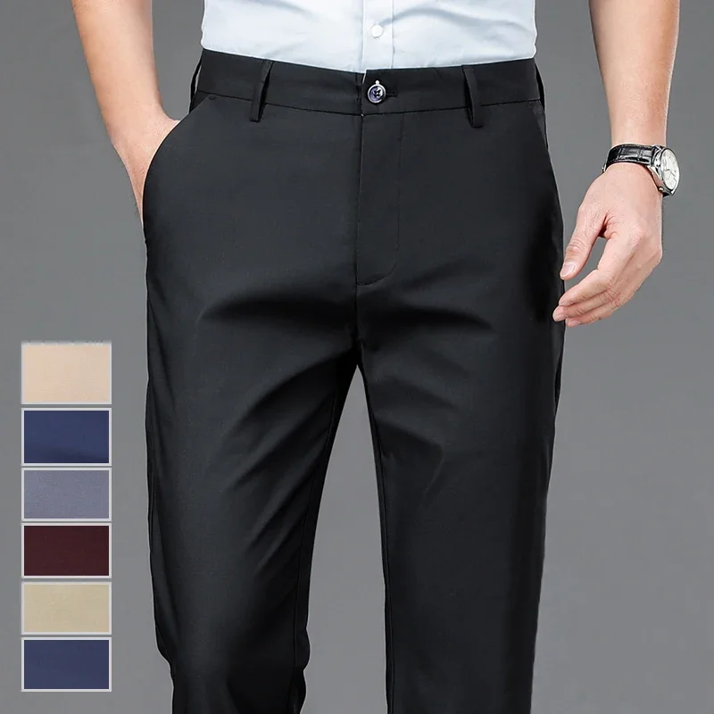 Heren Stretchy Casual Broek Bu - Men'S Dress Pants Fashion recensie en prijs