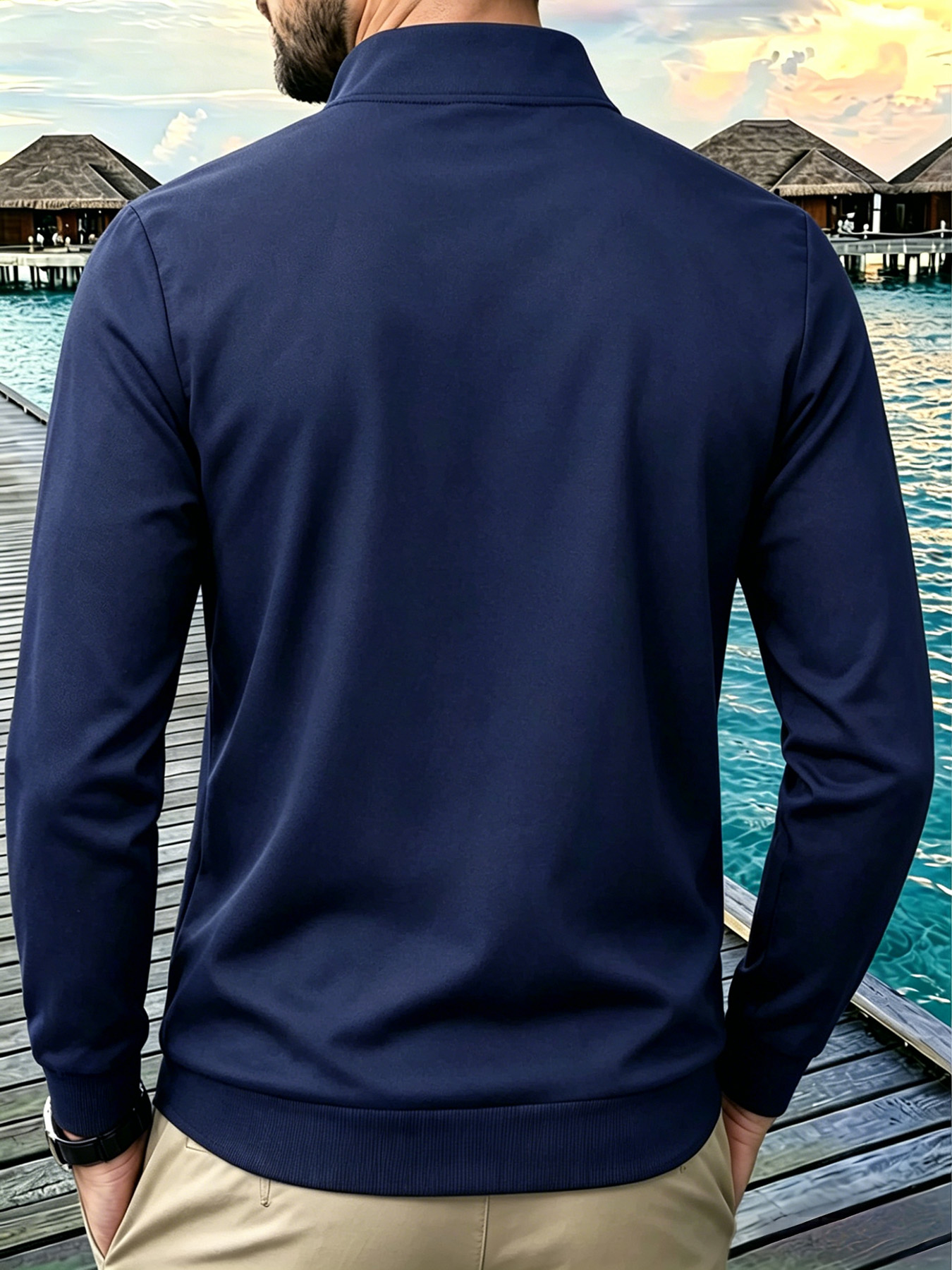Heren 2-pack sweatshirt met ha - Mens Fashion Quarter Zip recensie en prijs