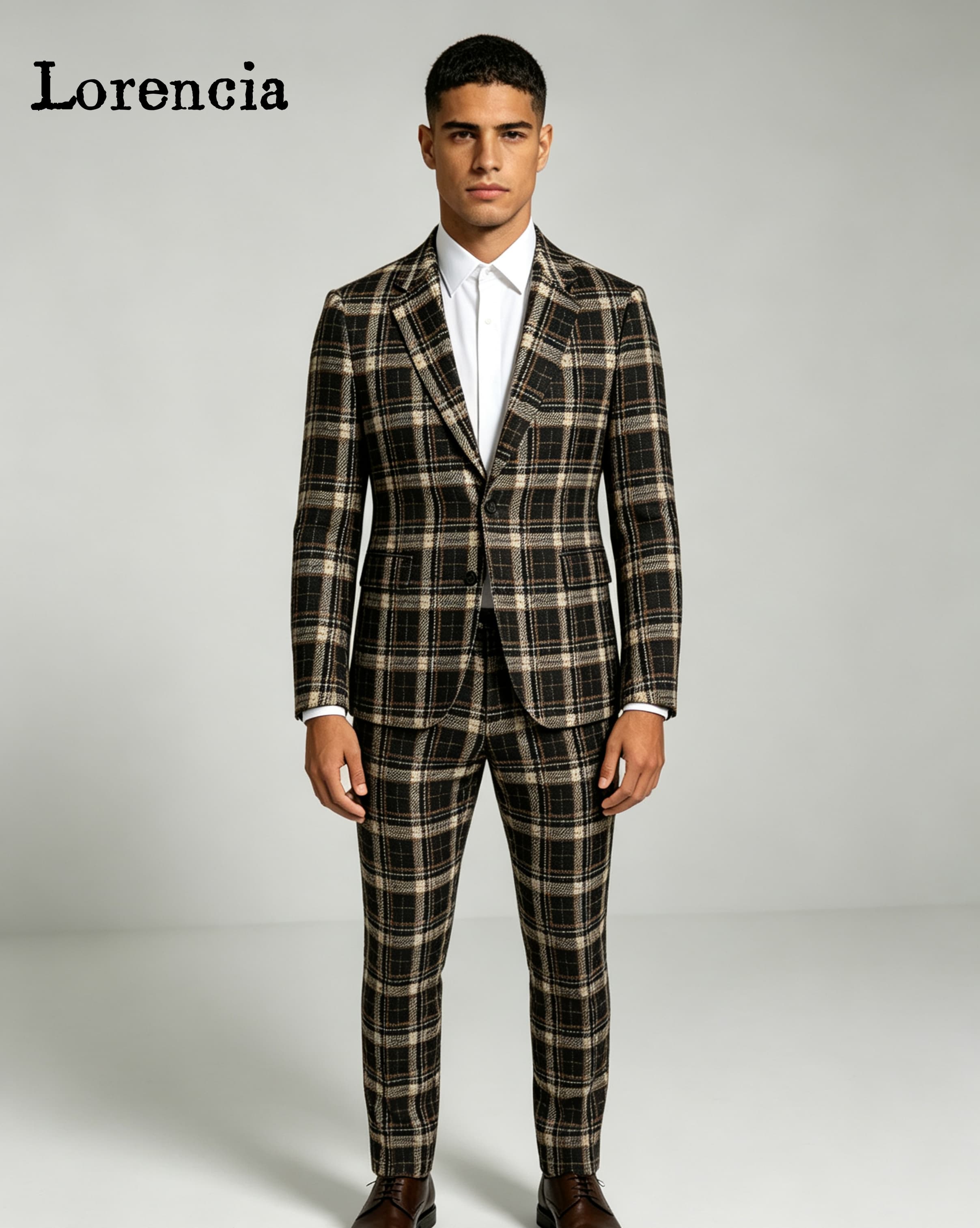 Modellen herenpakken met ruitp - Mens Fashion Trajes recensie en prijs