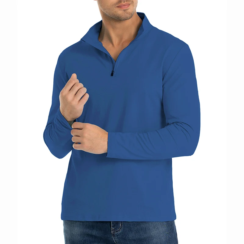 Heren 1/4 Rits Lange Mouw Casu - Mens Fashion Quarter Zip recensie en prijs