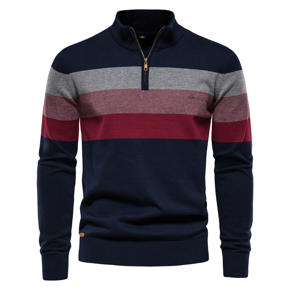 AIOPESON Heren patchwork trui  - Mens Fashion Mullet recensie en prijs