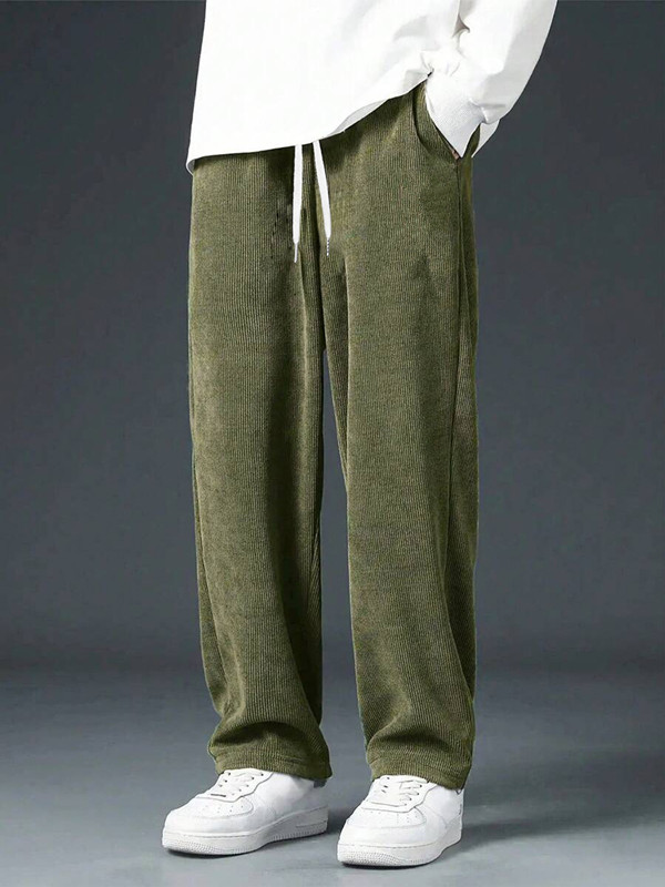 Rechte corduroy klassieke here - Men'S Fashion Khaki Pants recensie en prijs