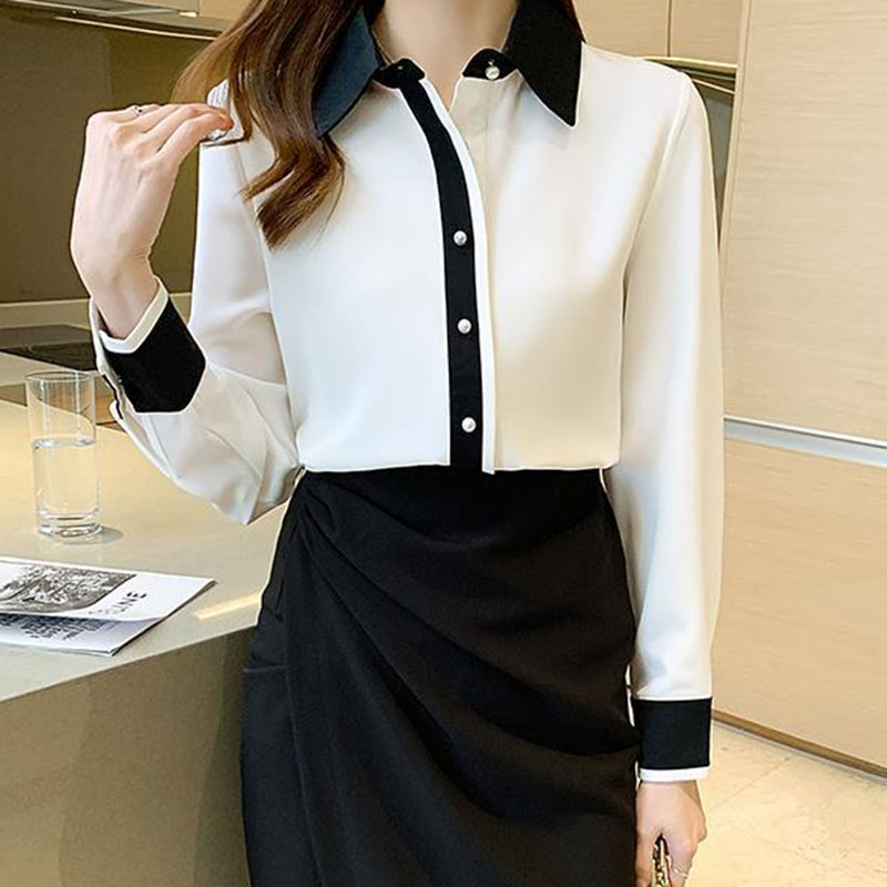 Wit Chiffon Shirt voor Vrouwen - Men Fashion Korean Style recensie en prijs