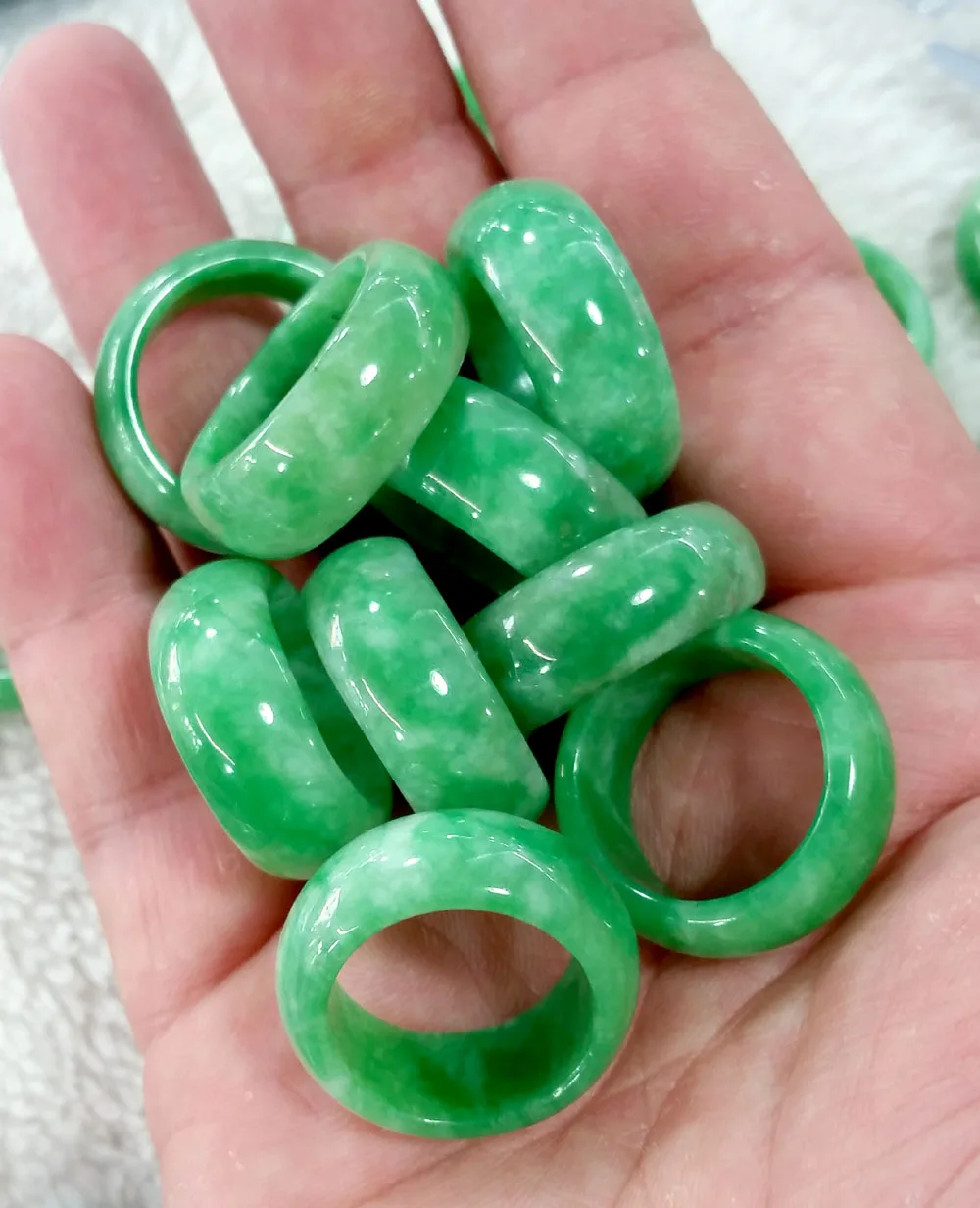 Natuurlijke Groene Jade Ring J - Men'S Fashion For Wedding recensie en prijs