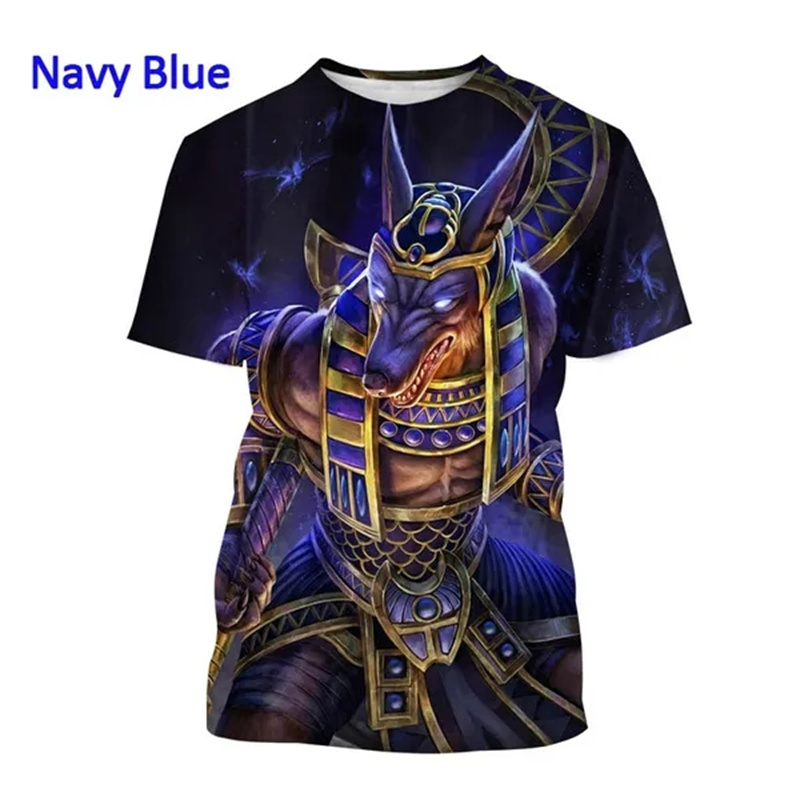 Grim Reaper Anubis 3d Bedrukt  - Men Fashion Egypt recensie en prijs