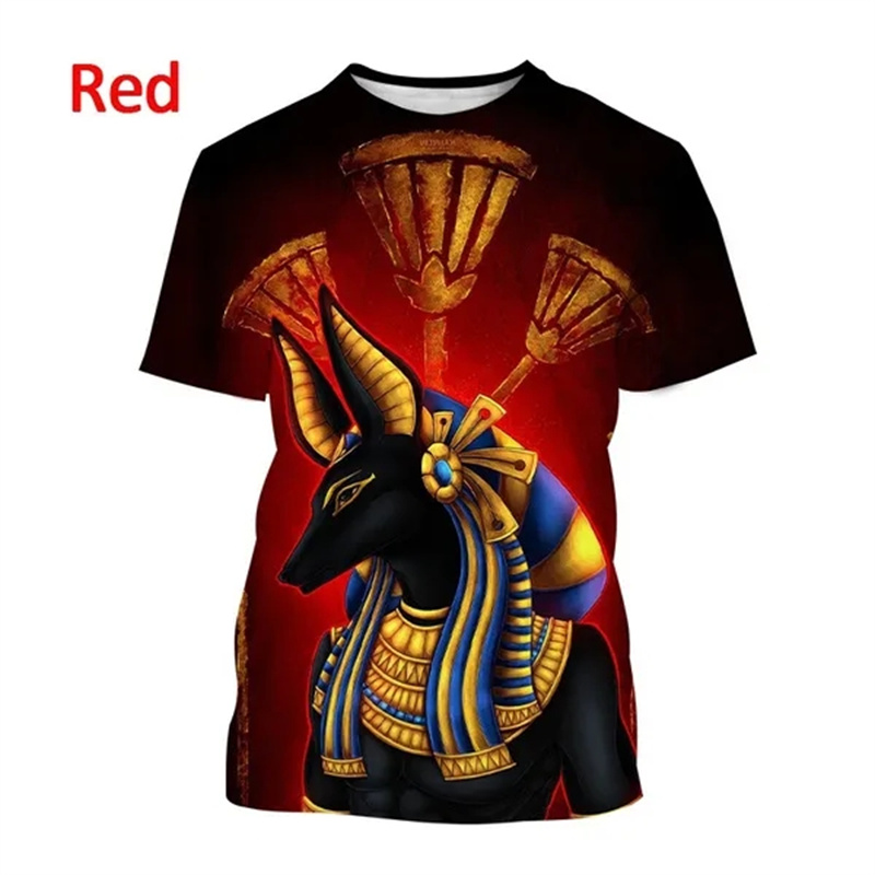 Grim Reaper Anubis 3d Bedrukt  - Men Fashion Egypt recensie en prijs