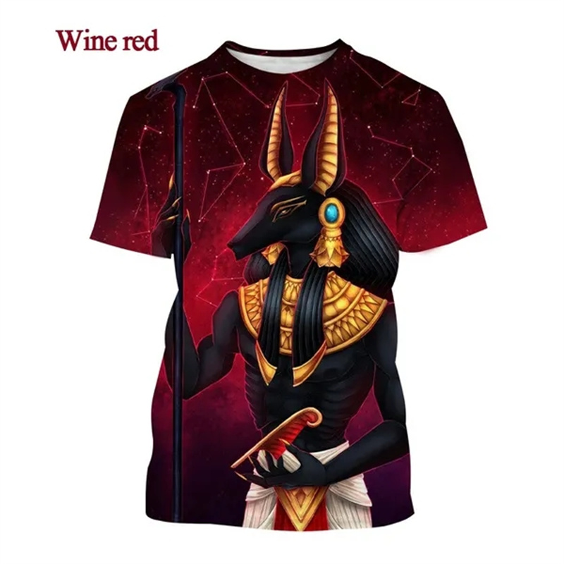 Grim Reaper Anubis 3d Bedrukt  - Men Fashion Egypt recensie en prijs