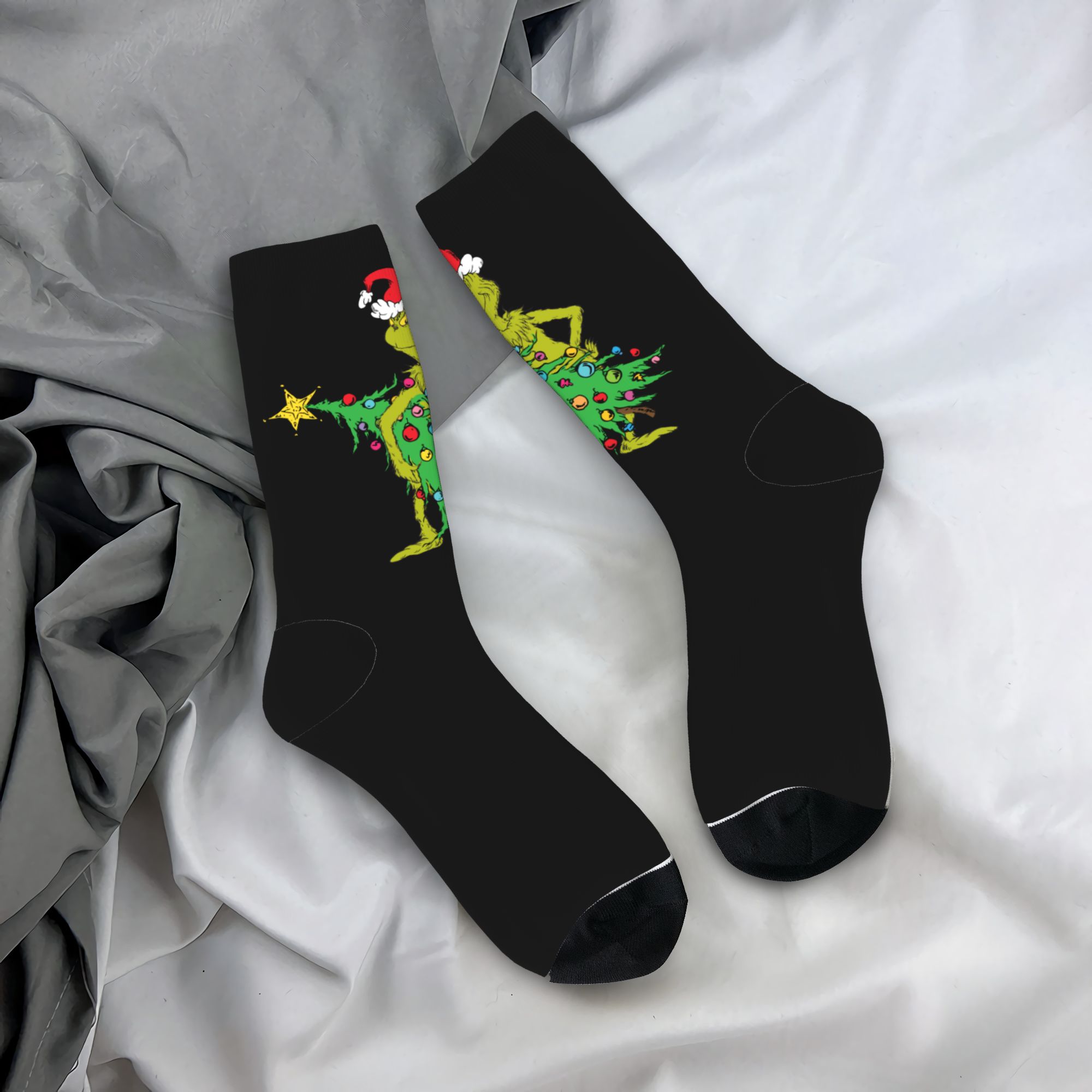 Kerst-S-Groen-S-Grinched Sokke - Men'S Fashion Youtube recensie en prijs