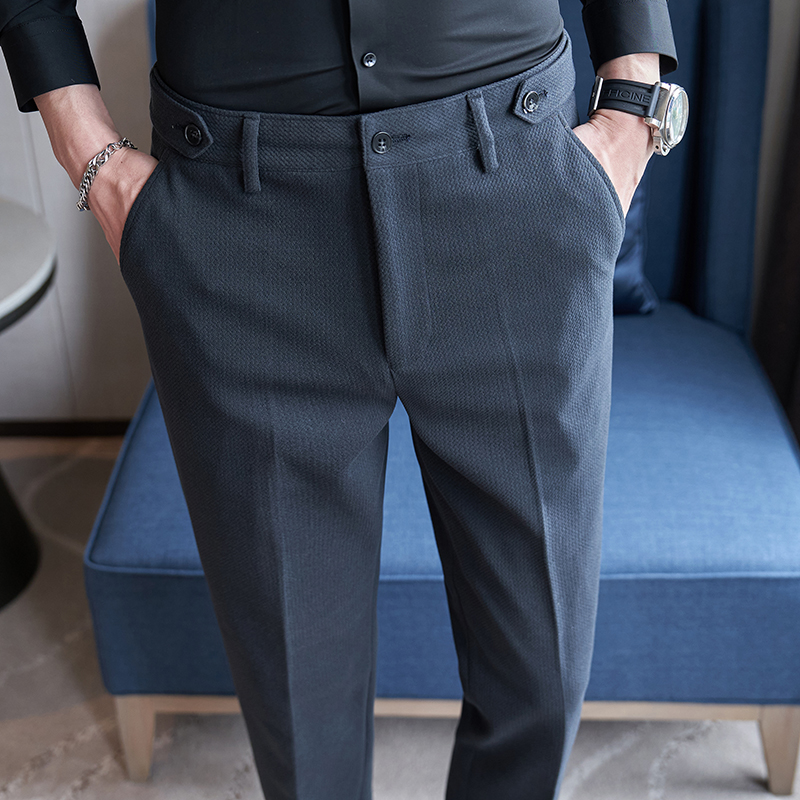 2026 Nieuwe Zwarte Herenpakbro - Men'S Fashion Khaki Pants recensie en prijs