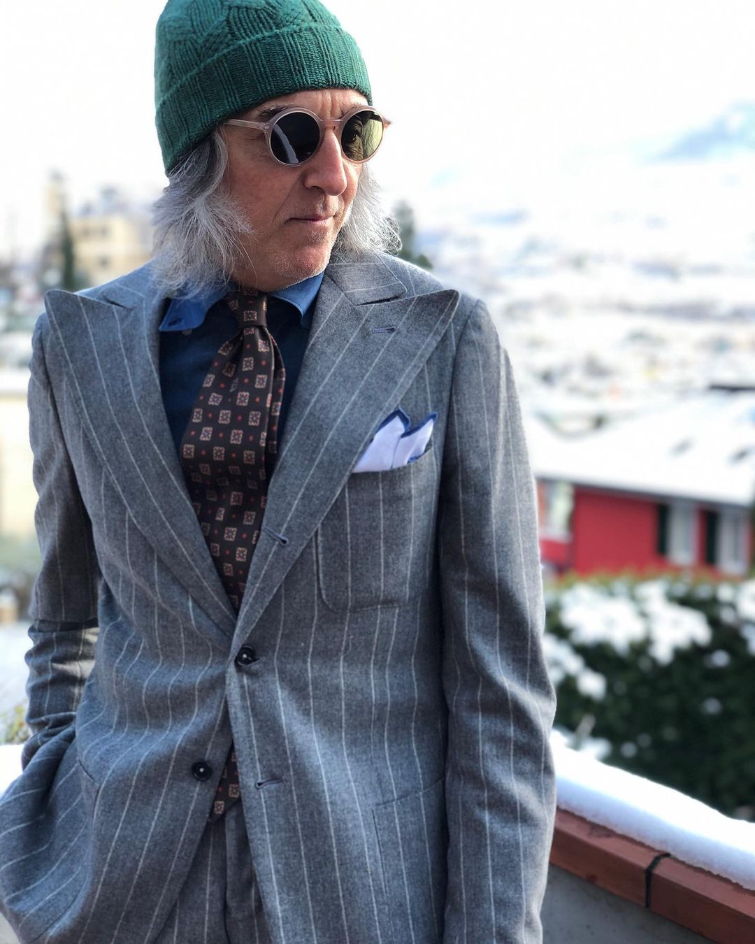 Mannen Pak Streep 2-delig Sing - Mens Fashion Trajes recensie en prijs