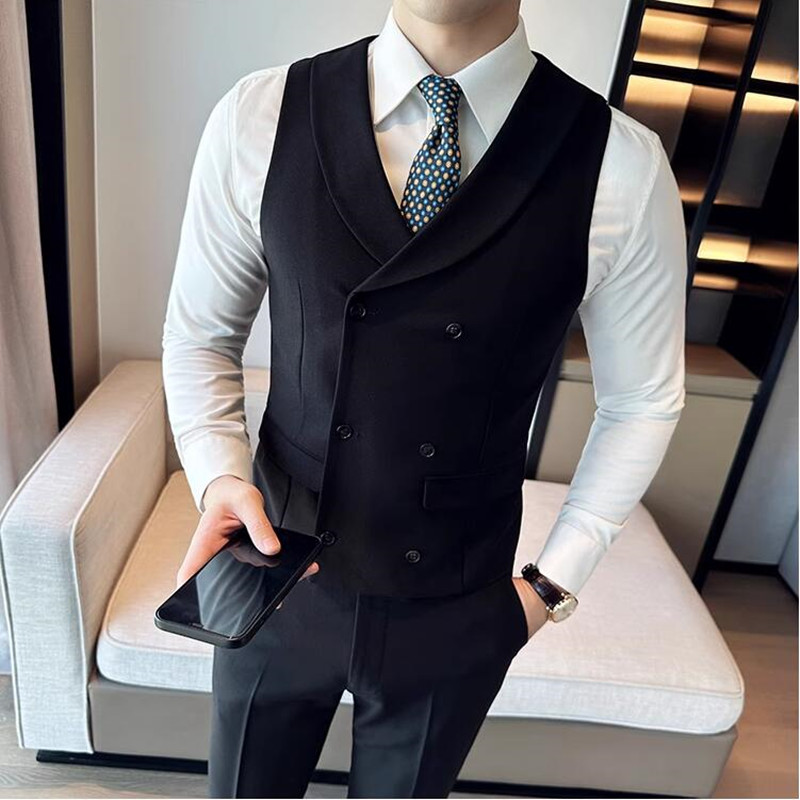 (Vest + Broek) Heren Dubbelrij - Men'S Dress Pants Fashion recensie en prijs