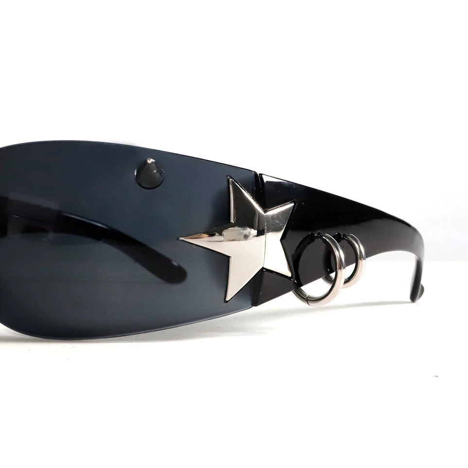 Rivet Punk Metal Star Frame Br - Men'S Fashion Glasses recensie en prijs