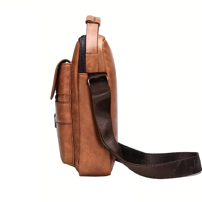 Neutrale stijl schoudertas voo - Mens Fashion Blog recensie en prijs