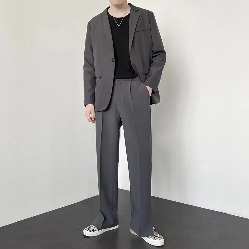 Koreaanse mode heren rechte wi - Men'S Fashion Khaki Pants recensie en prijs