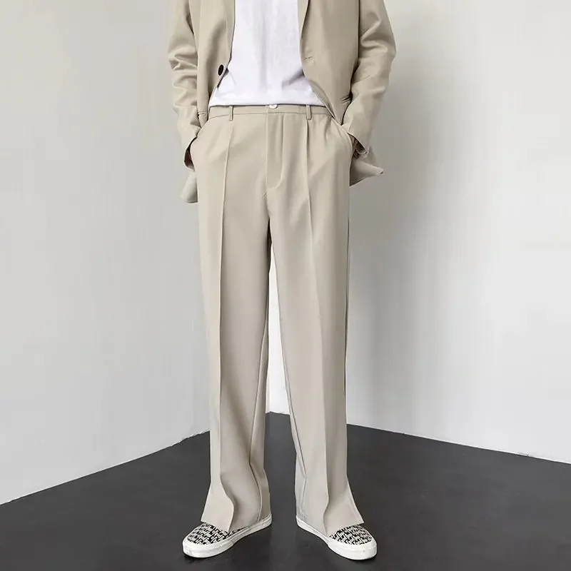 Koreaanse mode heren rechte wi - Men'S Fashion Khaki Pants recensie en prijs