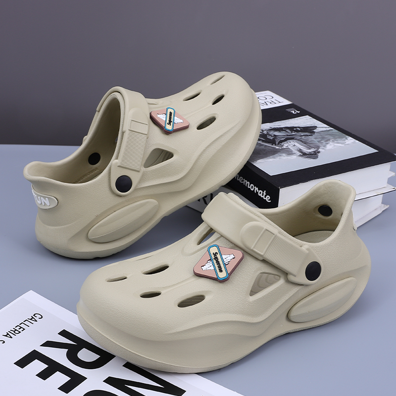 Zomer Paar Klompen Slippers vo - Men Fashion Korean Style recensie en prijs