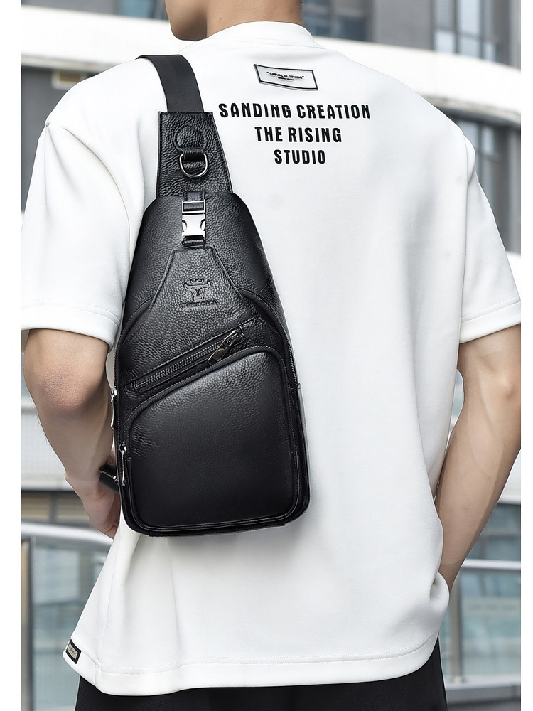 2026 Echt lederen borsttas voo - Men Fashion Korean Style recensie en prijs